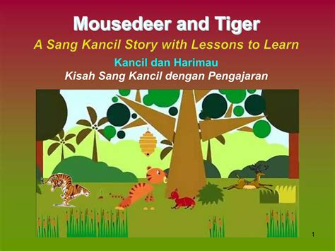  ¡The Story of Sang Kancil and the Tiger: Una Fábula Malaica de astucia y valentía!